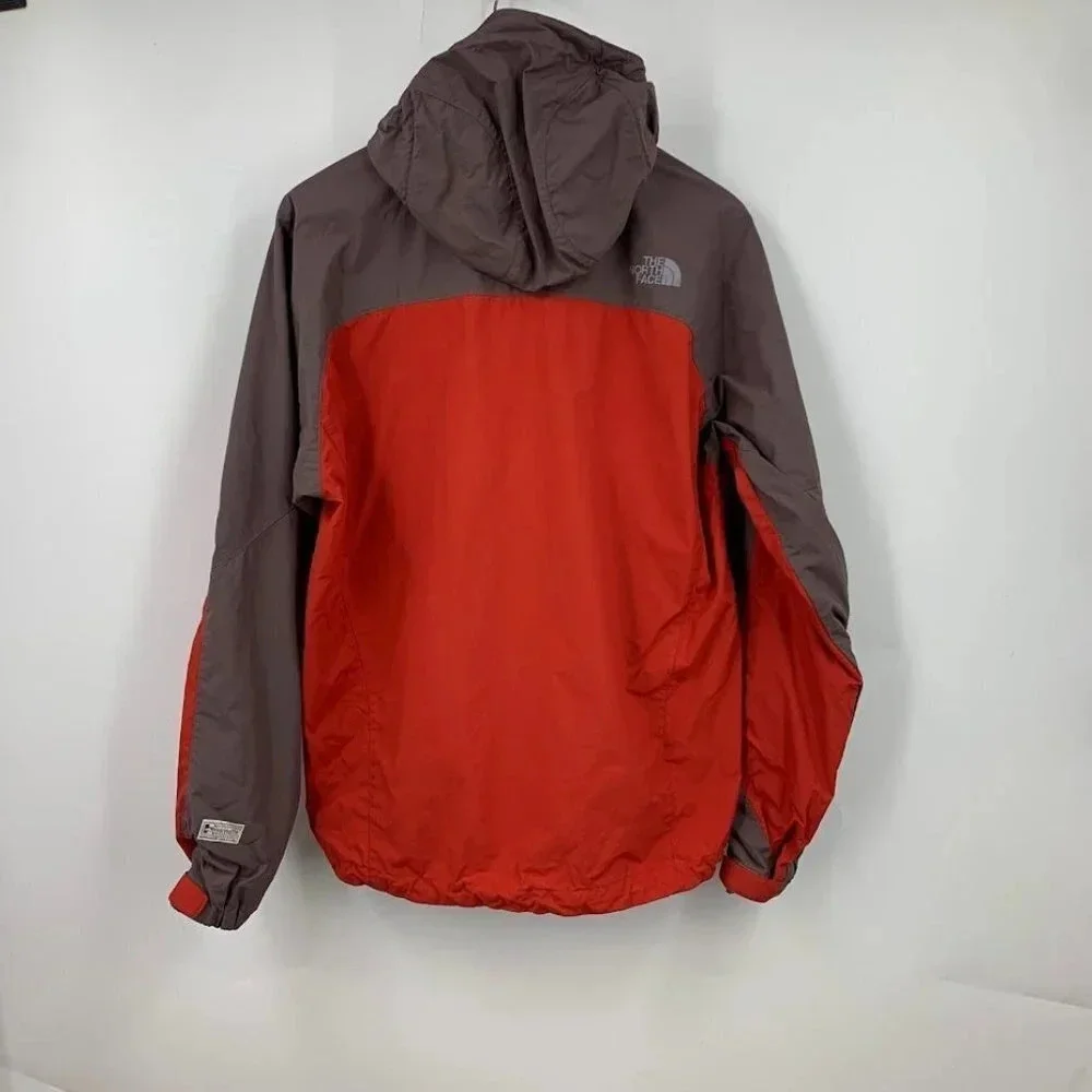 The North Face Men's Hydrenalite Two Tone Red Long Sleeve Hooded Jacket‎ Size M